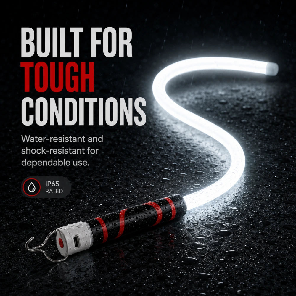Bendable LED Flashlight Stick