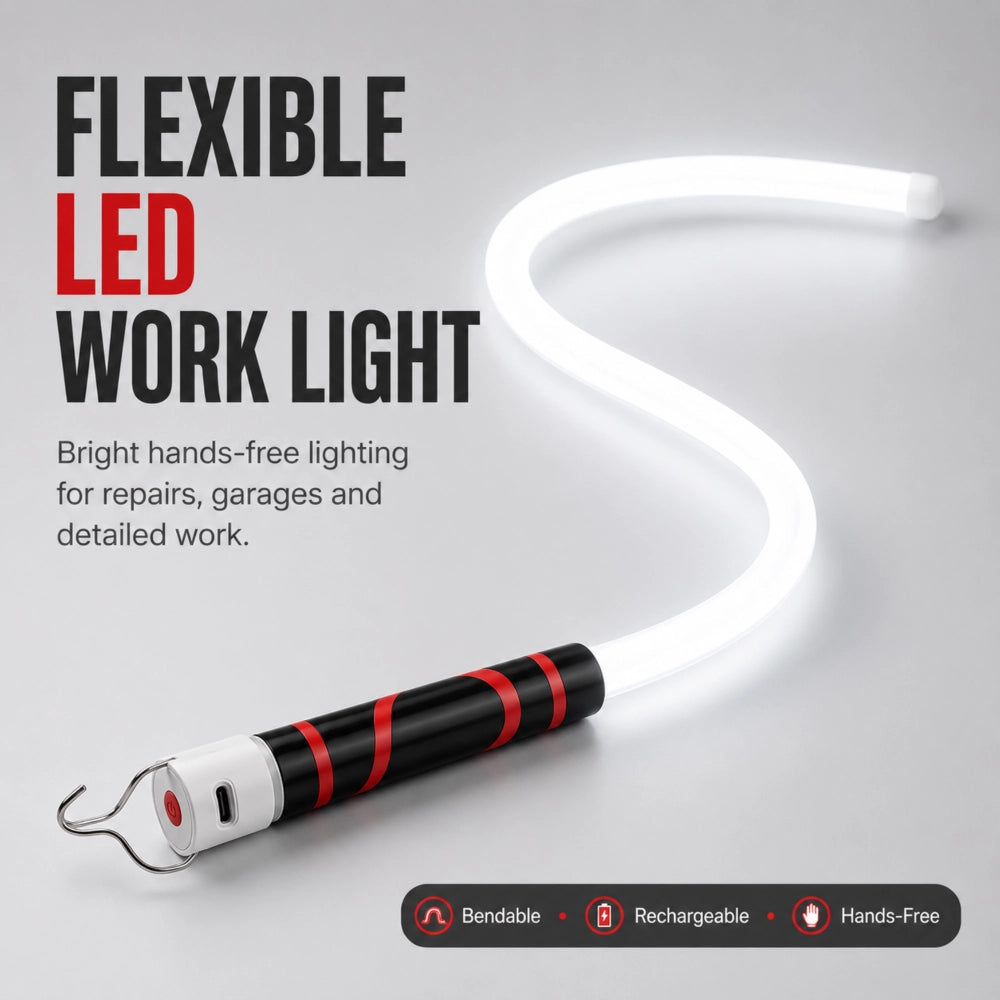 Bendable LED Flashlight Stick