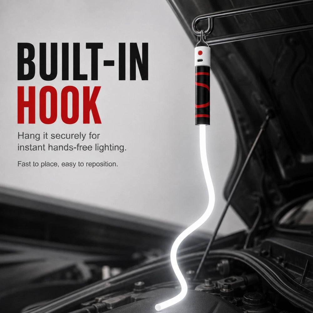 Bendable LED Flashlight Stick
