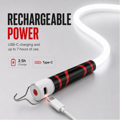 Bendable LED Flashlight Stick